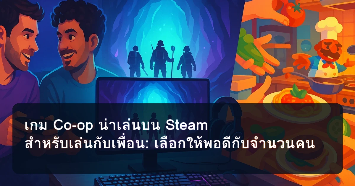 เกม Co-op น่าเล่นบน Steam สําหรับเล่นกับเพื่อน